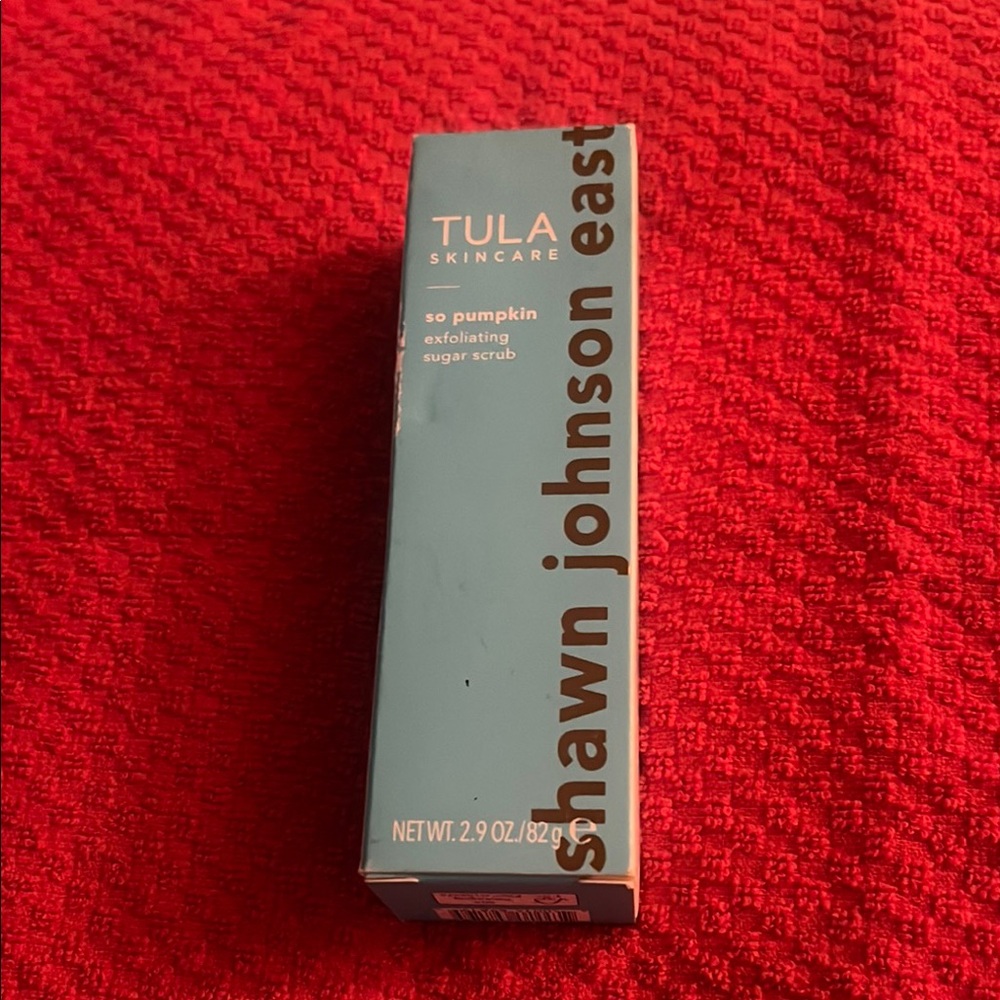 Tula Skincare So Pumpkin Exfoliating Sugar Scrub - Blue and Black